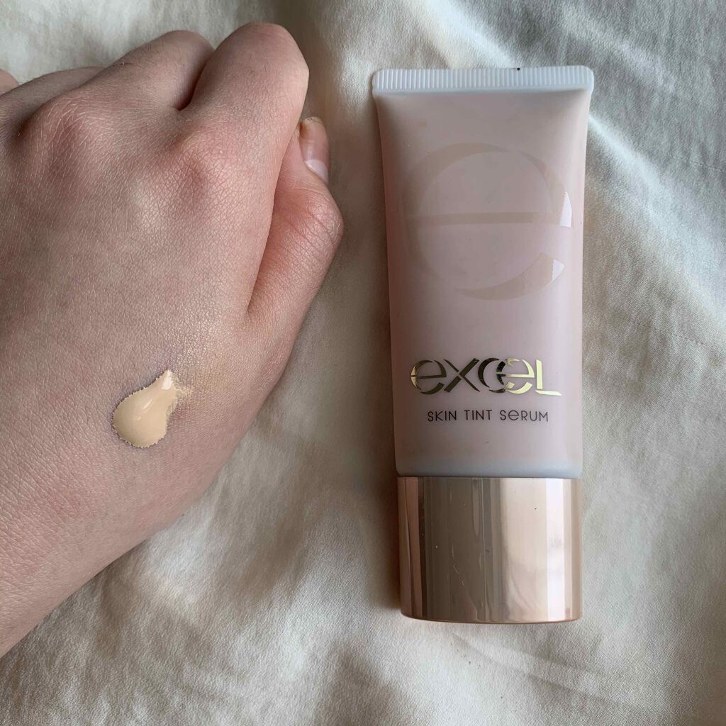 スキンティントセラム/excel/リキッドファンデーションを使ったクチコミ(1枚目)