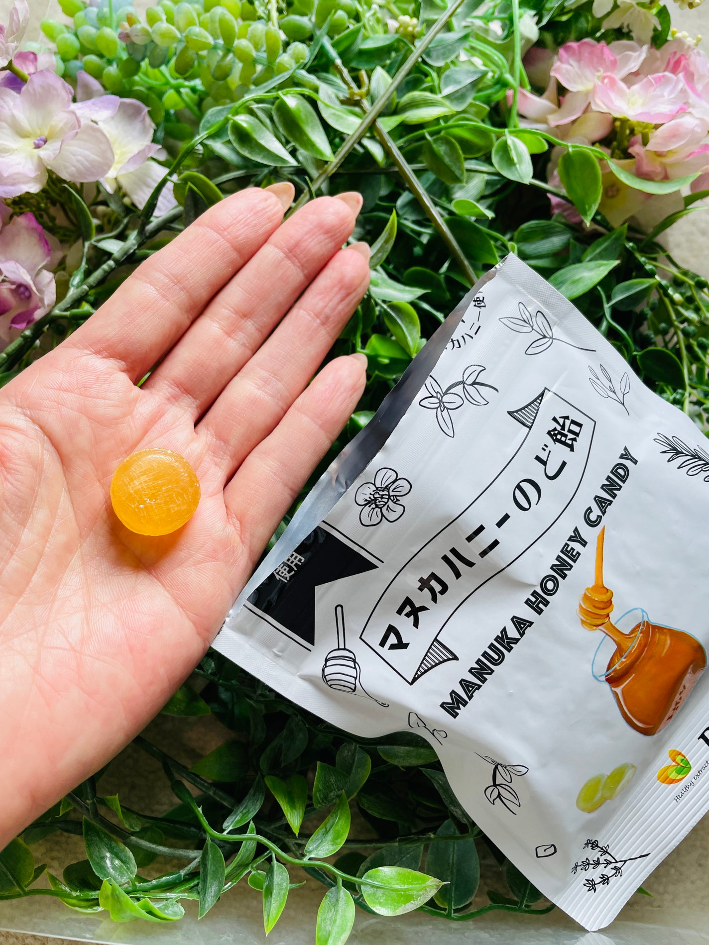 マヌカハニーのど飴/Bee Zin/食品を使ったクチコミ(3枚目)