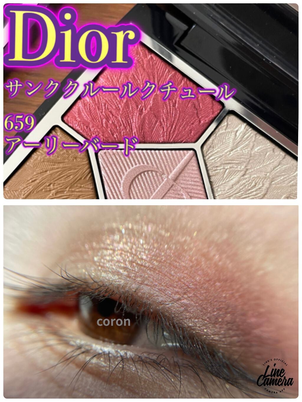 サンク クルール クチュール<バーズ オブ ア フェザー>/Dior/アイシャドウパレットを使ったクチコミ(1枚目)