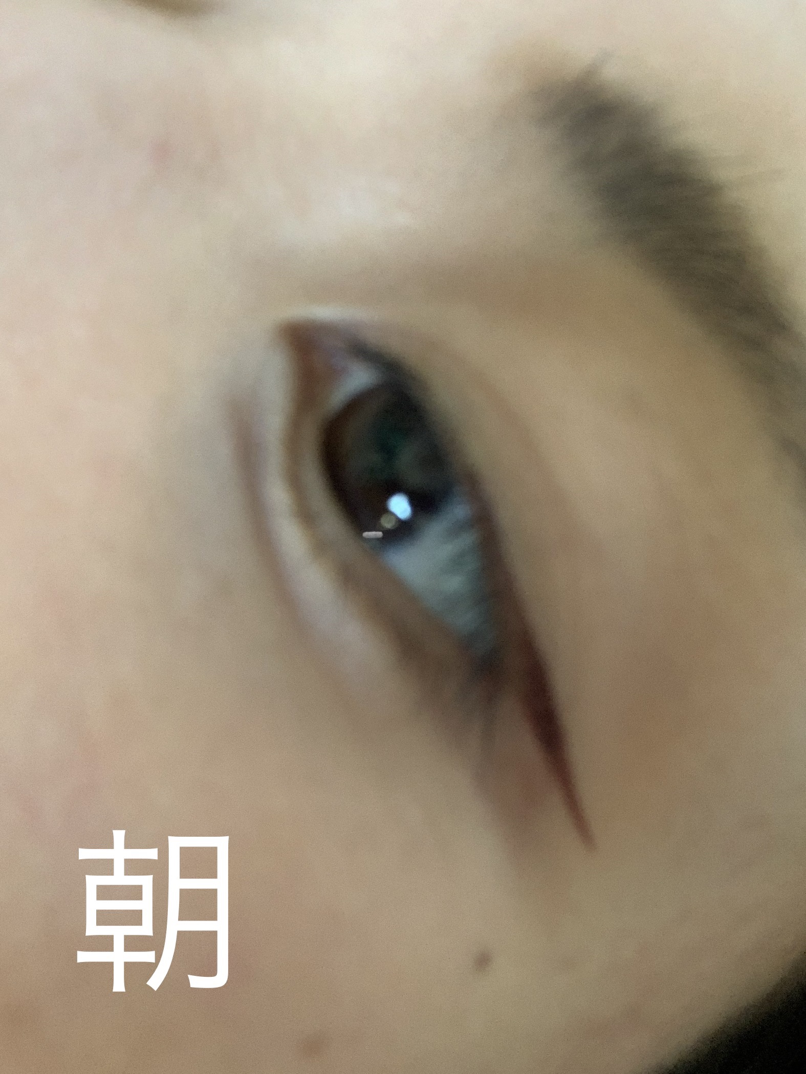 プライムリキッドアイライナー リッチキープ 04 バーガンディブラウン/ヒロインメイク/リキッドアイライナーを使ったクチコミ（3枚目）