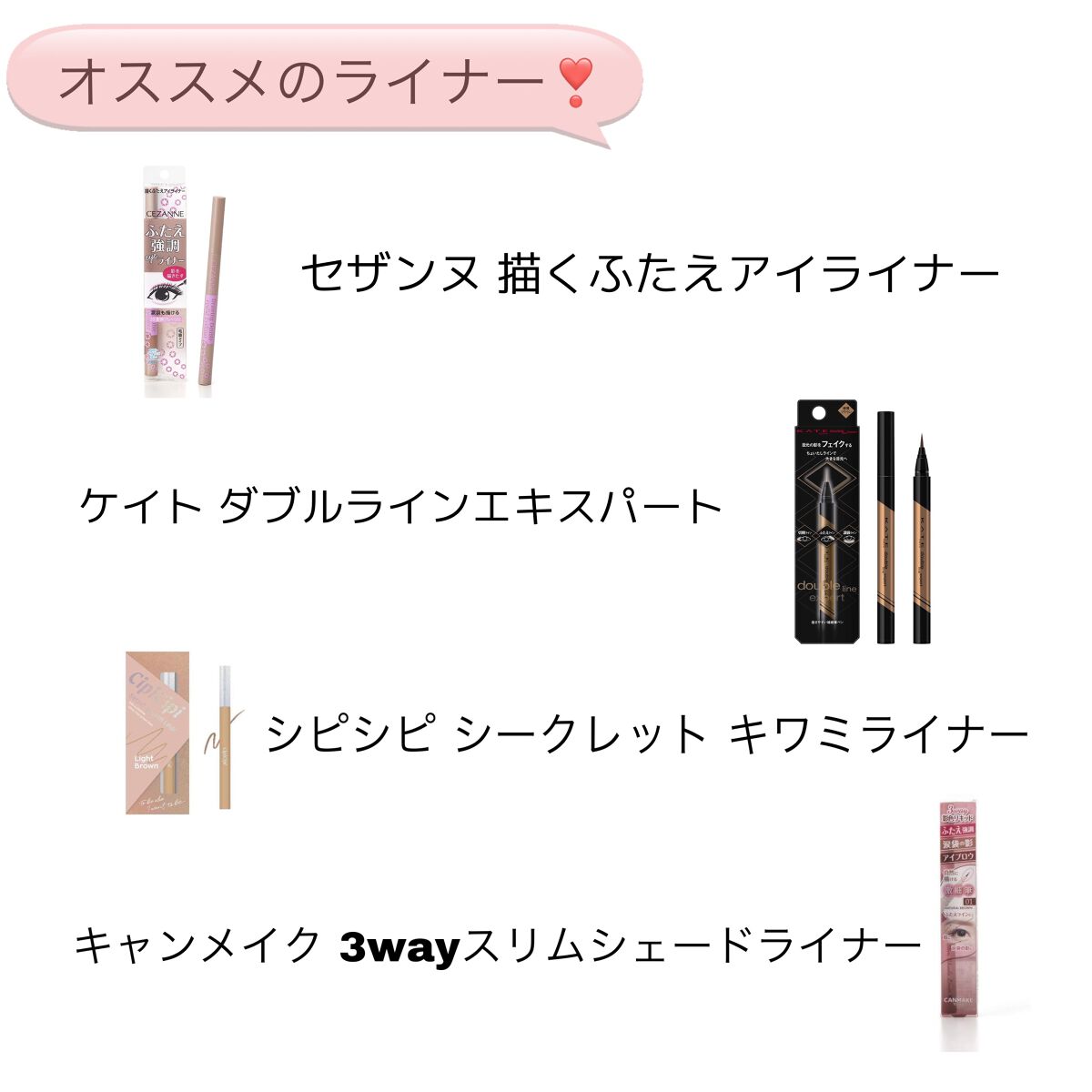 ジェルアイライナー/CEZANNE/ジェルアイライナーを使ったクチコミ（3枚目）