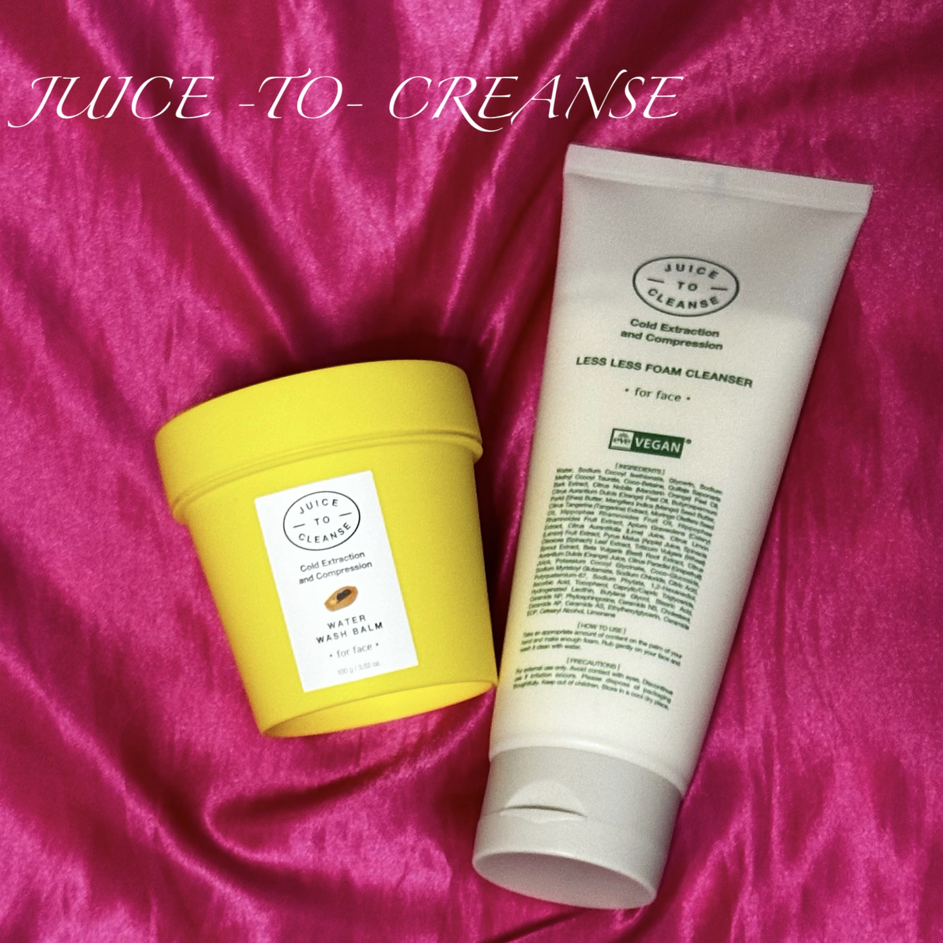 ウォーターウォッシュバーム/JUICE TO CLEANSE/スクラブ・ゴマージュを使ったクチコミ（1枚目）