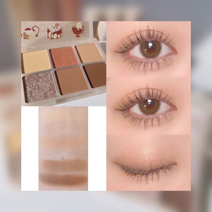 OO!LONG シフォンタイムズアイ/LEEMEMBER/アイシャドウパレットを使ったクチコミ(3枚目)