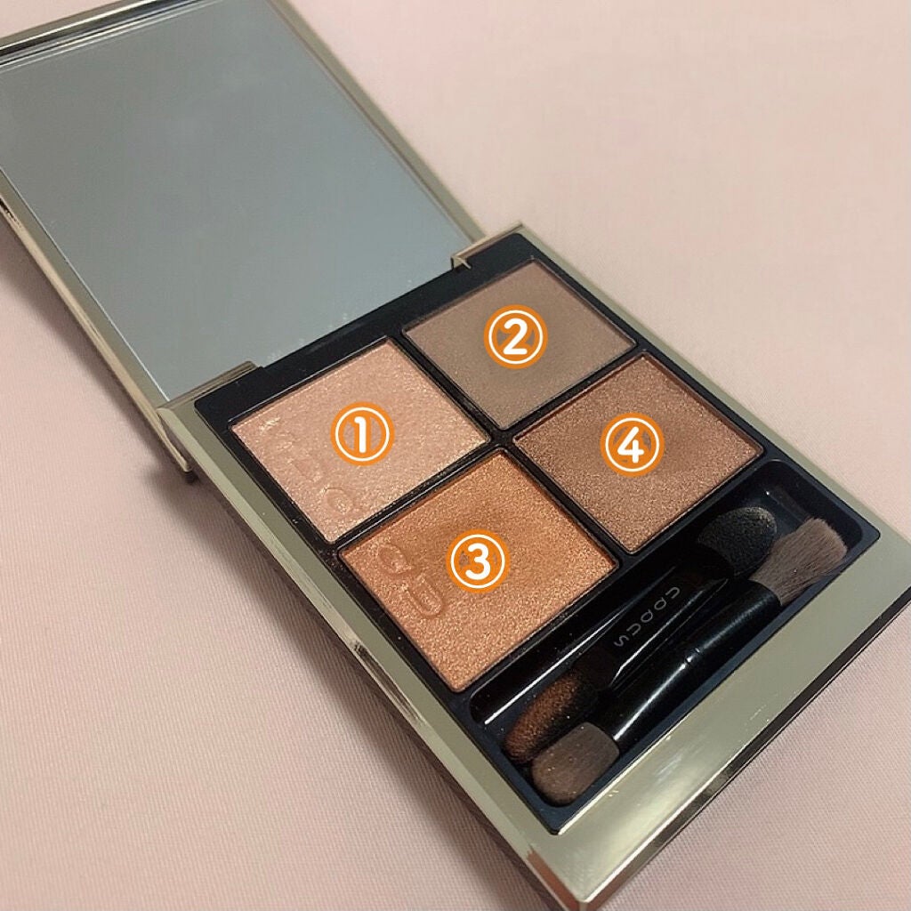 シグニチャー カラー アイズ/SUQQU/アイシャドウパレットを使ったクチコミ(2枚目)