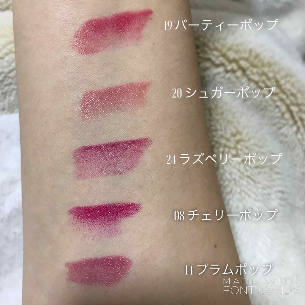 クリニーク ポップ ホリデイ セット/CLINIQUE/口紅を使ったクチコミ(4枚目)