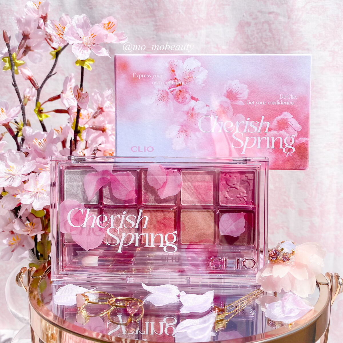 プロ アイ パレット 102 CHERISH SPRING/CLIO/アイシャドウパレットを使ったクチコミ（1枚目）