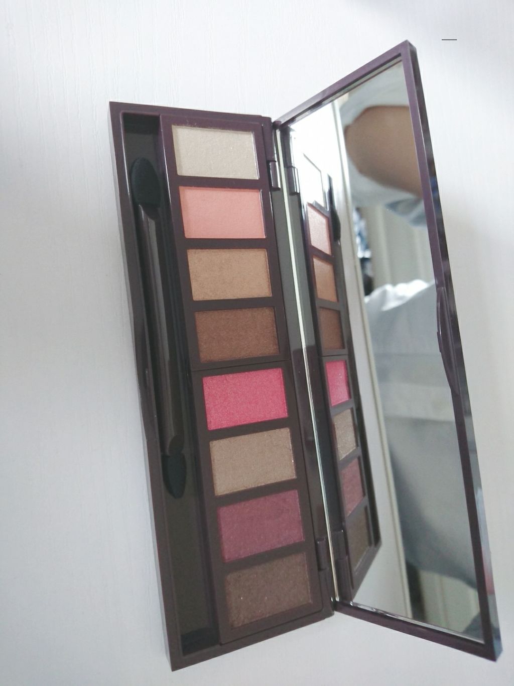 グラマラスヌード アイパレット (クリスマスコフレ 2017)/Visée/メイクアップキットを使ったクチコミ(2枚目)