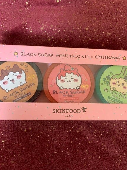 ちいかわ限定ショッパー付きセット/SKINFOOD/スキンケアキットを使ったクチコミ(1枚目)