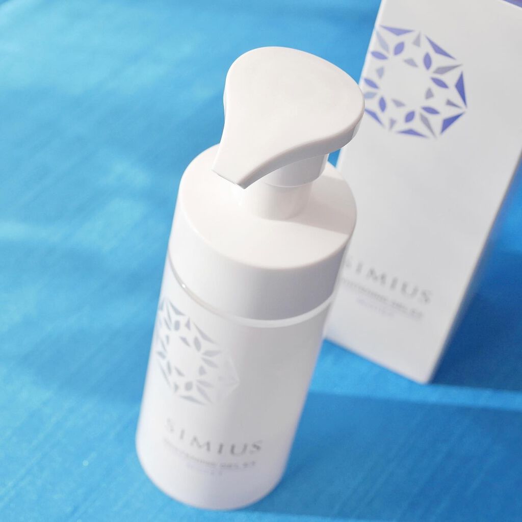 薬用ホワイトニングジェルEX モイスト（しっとり）/シミウス/オールインワン化粧品を使ったクチコミ（3枚目）