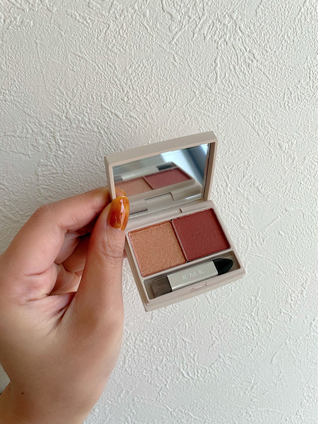 スプリングブレイズ デュオアイシャドウ/RMK/アイシャドウパレットを使ったクチコミ(1枚目)