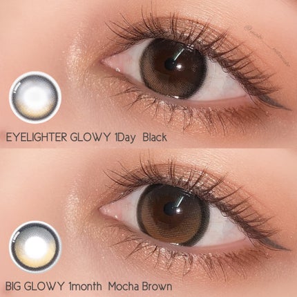 Glowy 1day/OLENS/ワンデー(1DAY)カラコンを使ったクチコミ(3枚目)