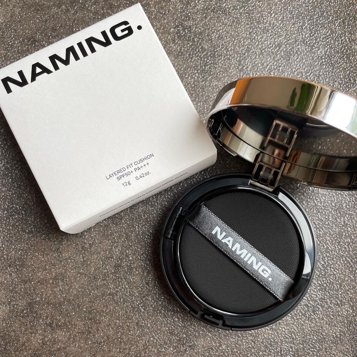 ネーミング レイヤード フィットクッション/NAMING./クッションファンデーションを使ったクチコミ(2枚目)