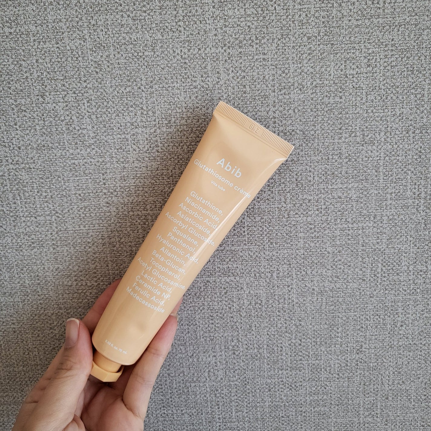 アビブ グルタチオンソームクリームビタチューブ/Abib /フェイスクリームを使ったクチコミ(2枚目)