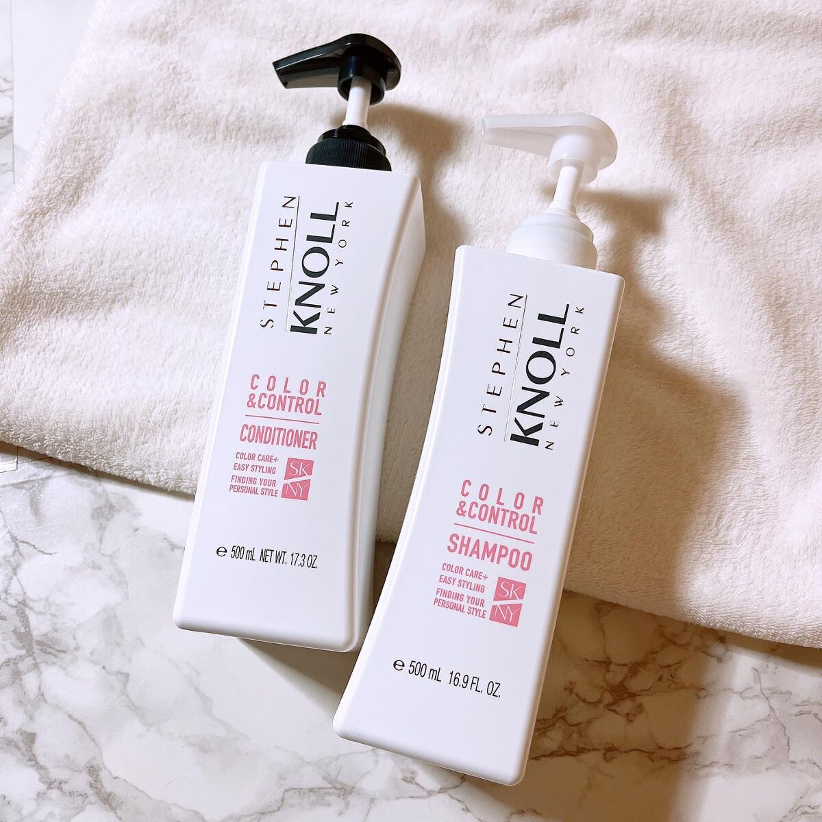 カラーコントロール シャンプー W/コンディショナー W/スティーブンノル ニューヨーク/市販シャンプーを使ったクチコミ（1枚目）