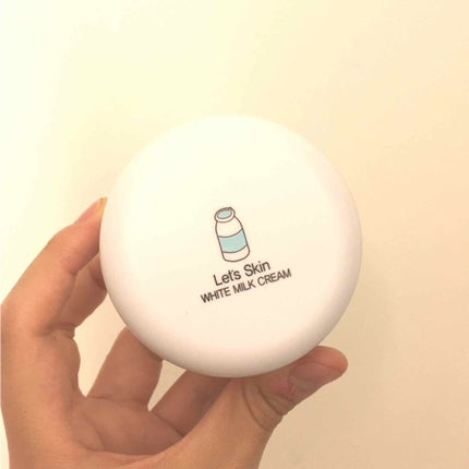 WHITE MILK CREAM/3CE/フェイスクリームを使ったクチコミ(1枚目)