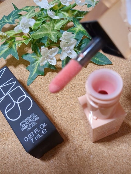 アフターグロー リキッドブラッシュ/NARS/リキッドチークを使ったクチコミ(3枚目)