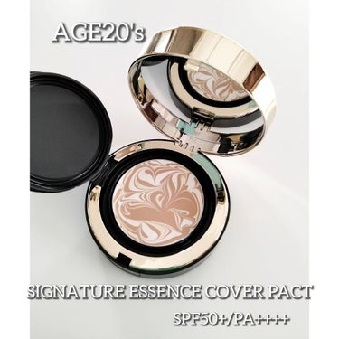 AGE20’s SIGNATURE ESSENCE COVER PACT　のクチコミ「AGE20'S
シグネチャーエッセンスカバーパクト
インテンスカバー
21　ライトベージュ
@.....」（1枚目）