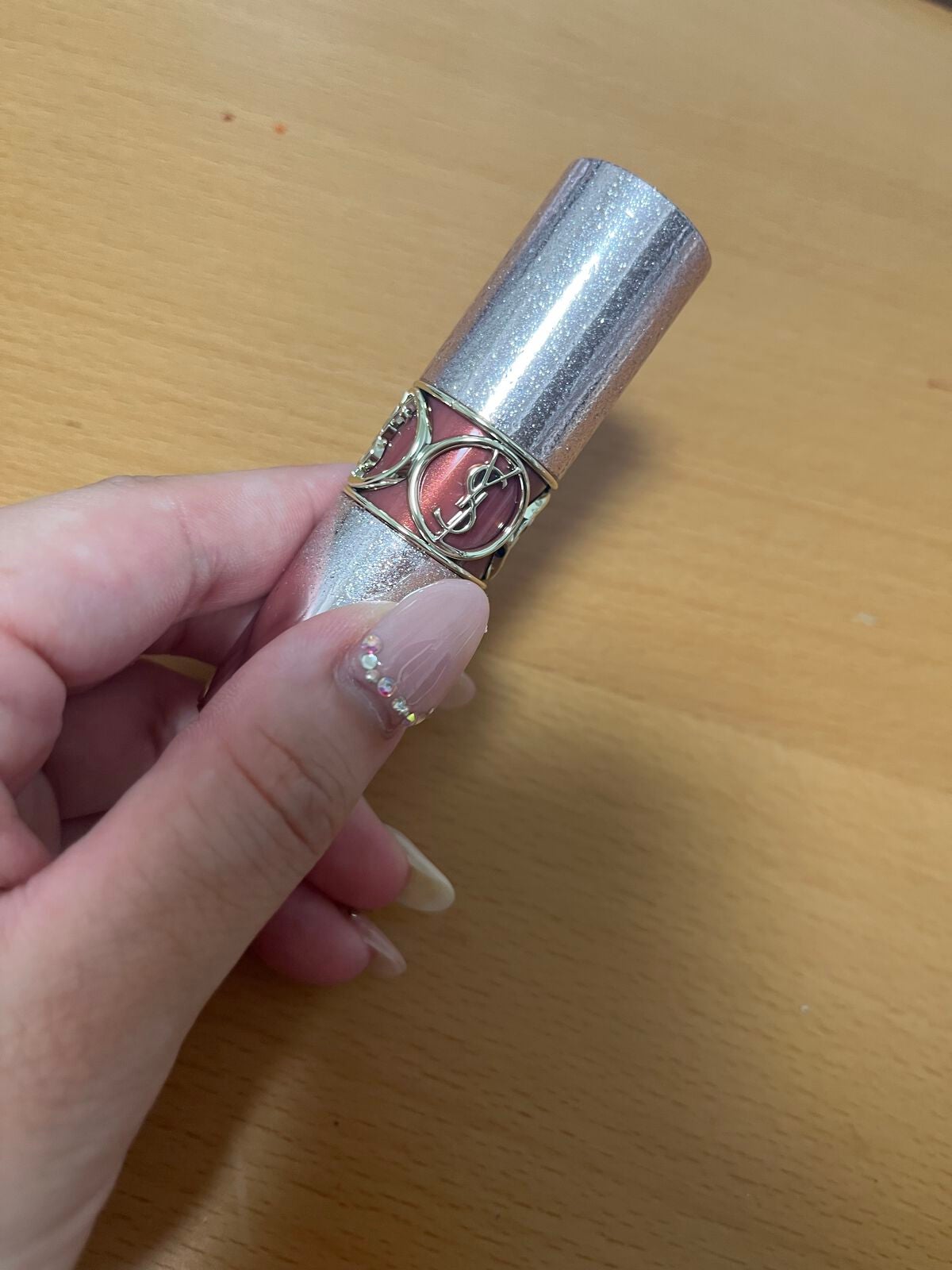 ルージュ ヴォリュプテ シャイン/YVES SAINT LAURENT BEAUTE/口紅を使ったクチコミ(3枚目)