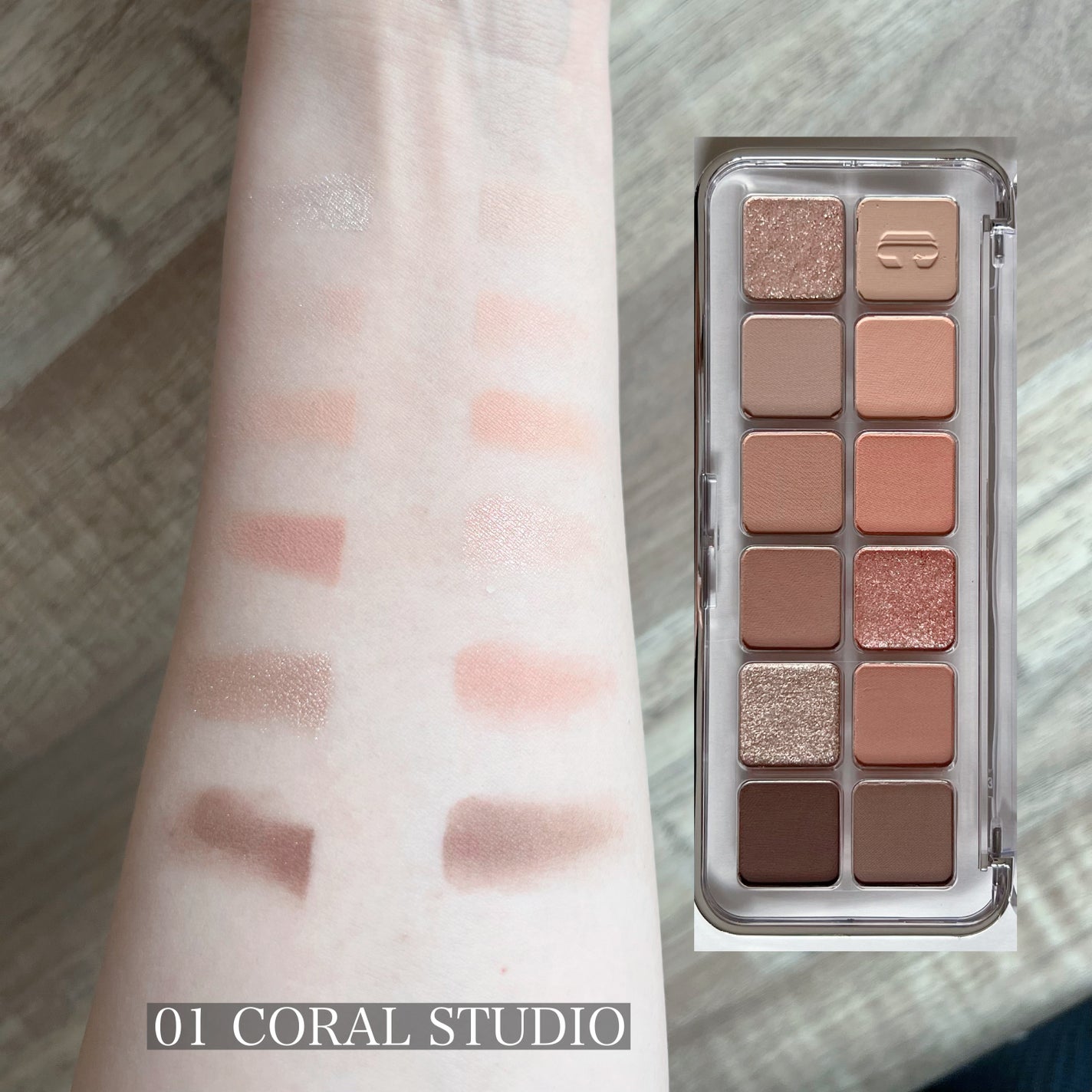 プロ アイ パレット エアー/CLIO/アイシャドウパレットを使ったクチコミ(1枚目)