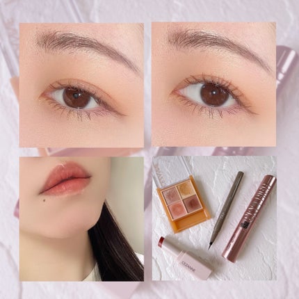 ベージュトーンアイシャドウ/CEZANNE/アイシャドウパレットを使ったクチコミ(1枚目)