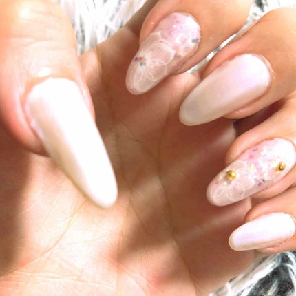 irogel 偏光パール(カラージェル)/irogel(イロジェル)/ジェルネイルを使ったクチコミ(4枚目)