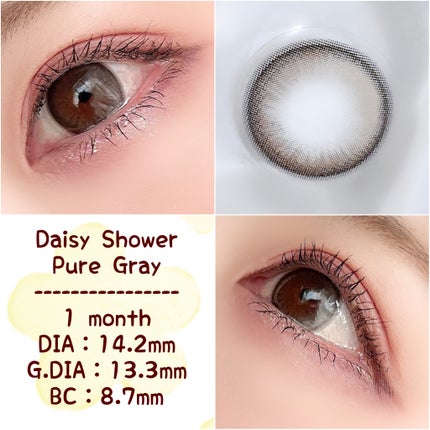 Daisy Shower 1Day/chuu LENS/ワンデー(1DAY)カラコンを使ったクチコミ(2枚目)