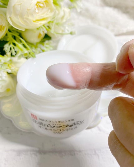 とろんと濃ジェル 薬用美白 N/なめらか本舗/オールインワン化粧品を使ったクチコミ(3枚目)