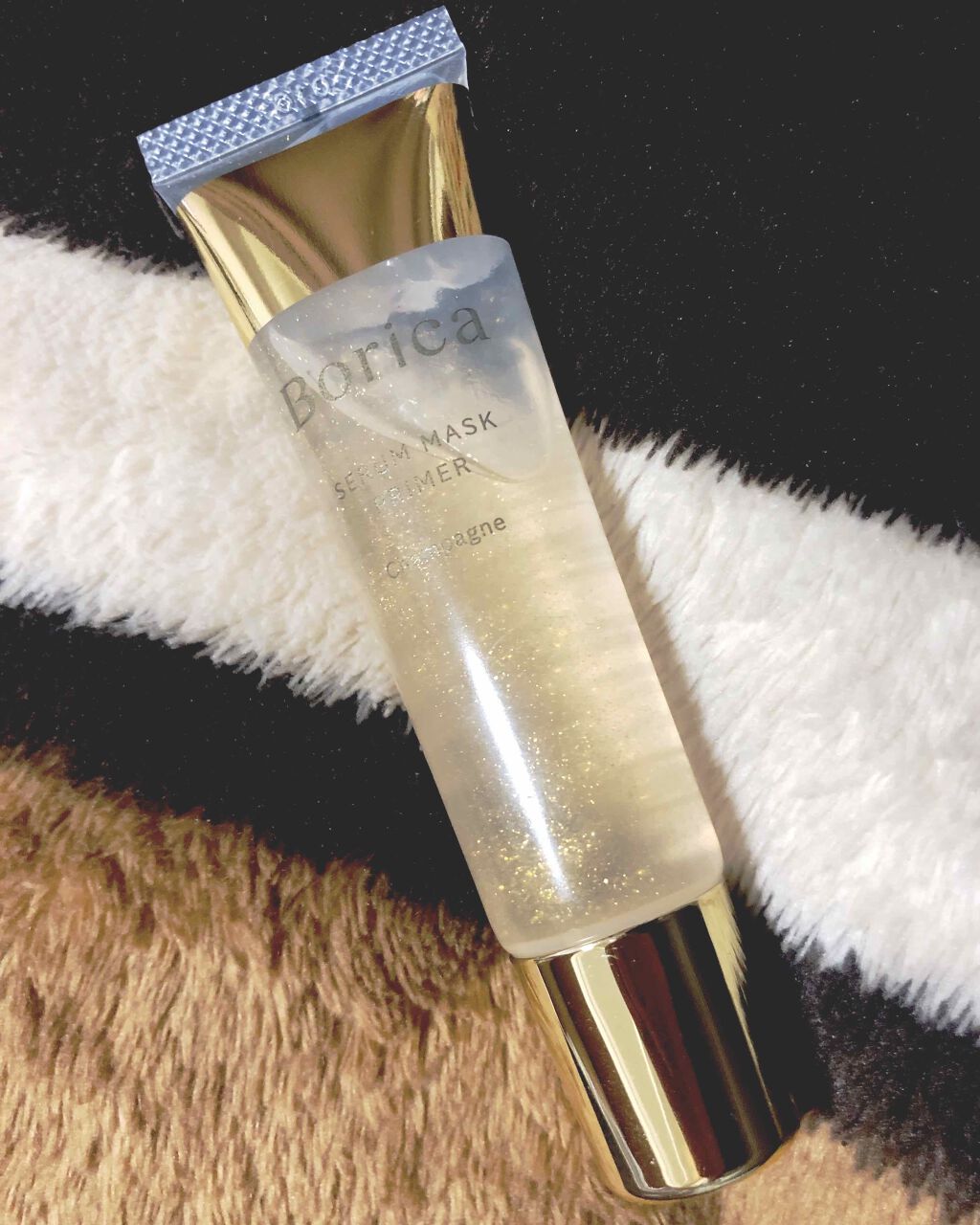 美容液マスクプライマー(シャンパン)/Borica/化粧下地を使ったクチコミ（1枚目）