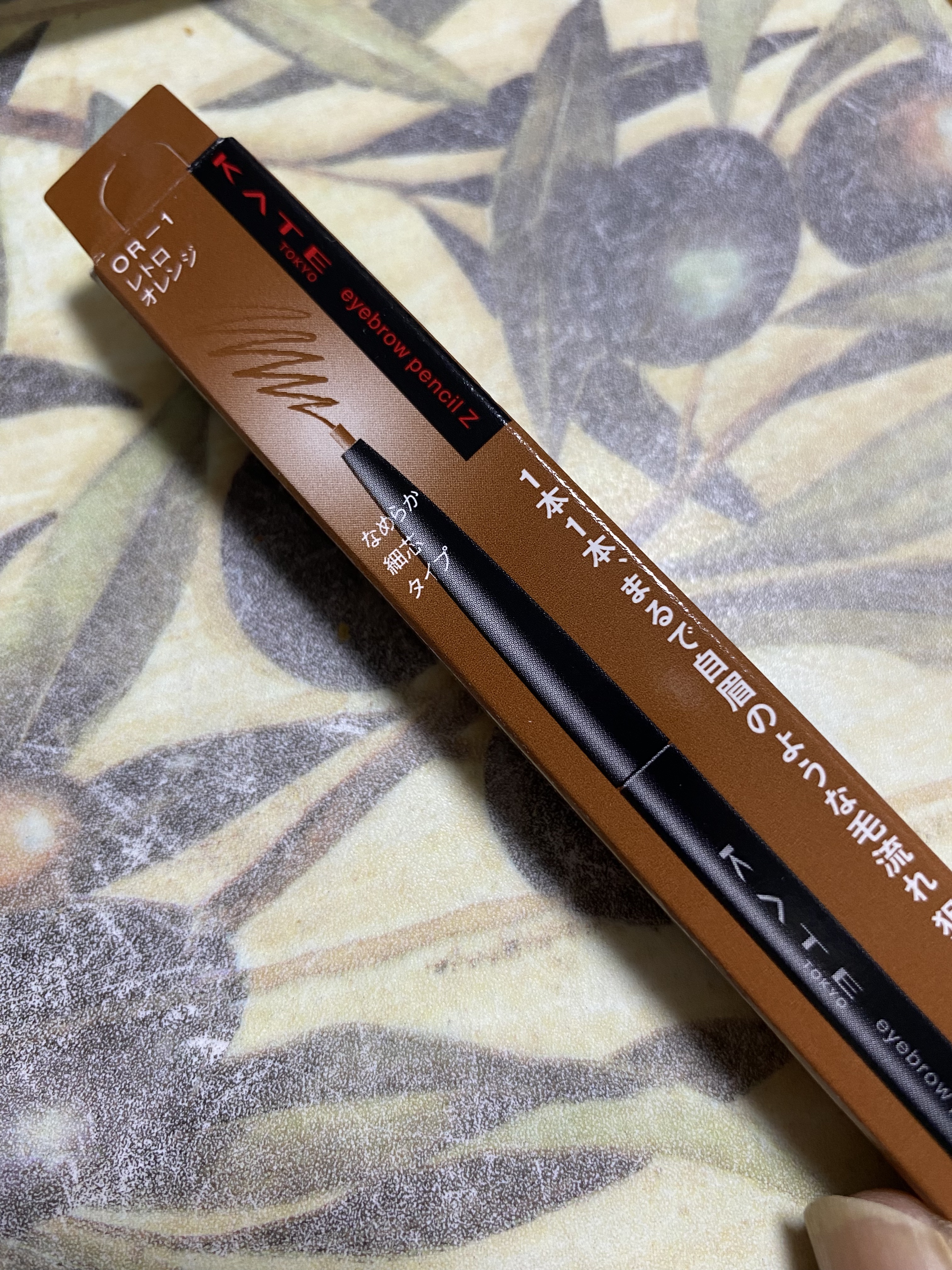 アイブロウペンシルＺ OR-1 レトロオレンジ/KATE/アイブロウペンシルを使ったクチコミ（1枚目）