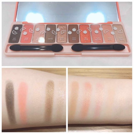 プレイカラー アイシャドウ/ETUDE/アイシャドウパレットを使ったクチコミ(4枚目)