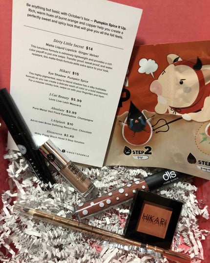 SweetSparkle マンスリーボックス/Sweet Sparkle/メイクアップキットを使ったクチコミ(2枚目)