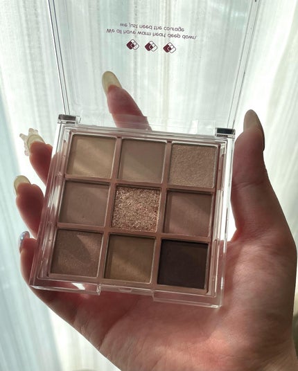 KEYBO FALL IN LOVE SHADOW PALETTE/keybo/アイシャドウパレットを使ったクチコミ(4枚目)