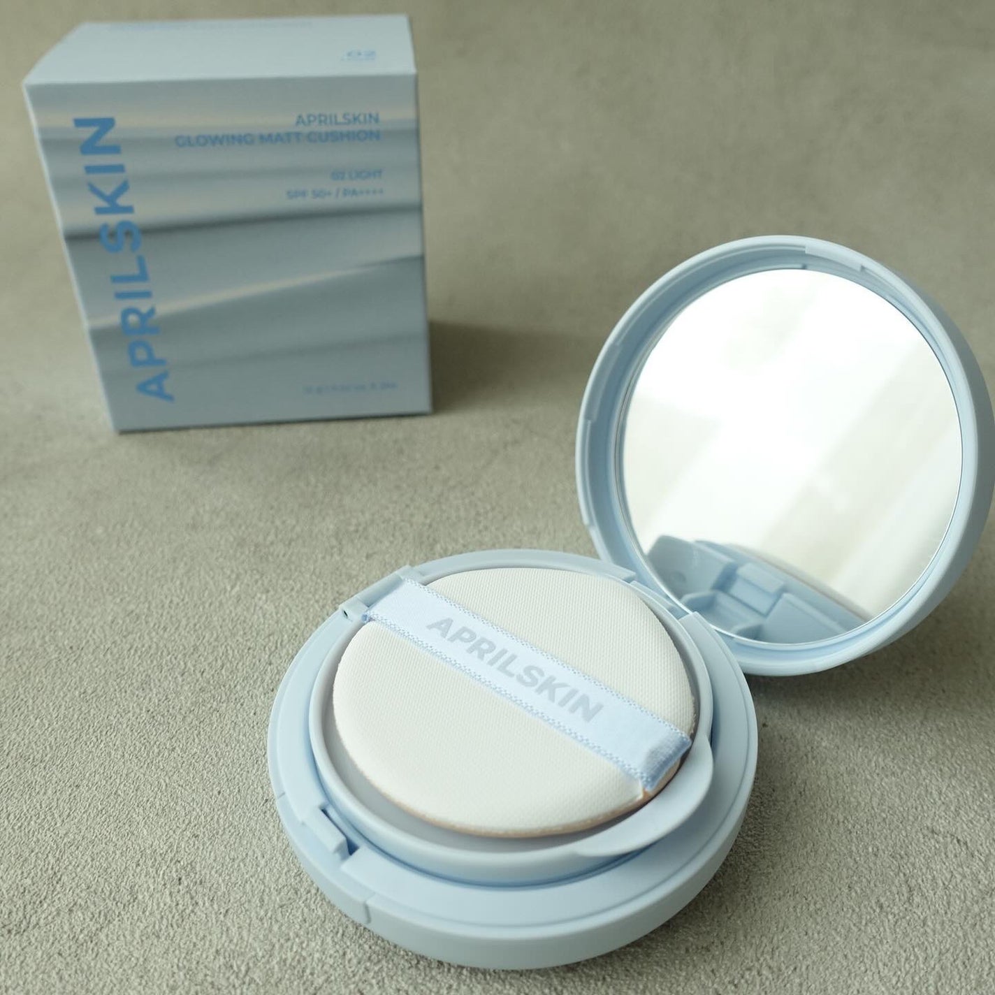 グロー マットクッション/APRILSKIN/クッションファンデーションを使ったクチコミ(3枚目)