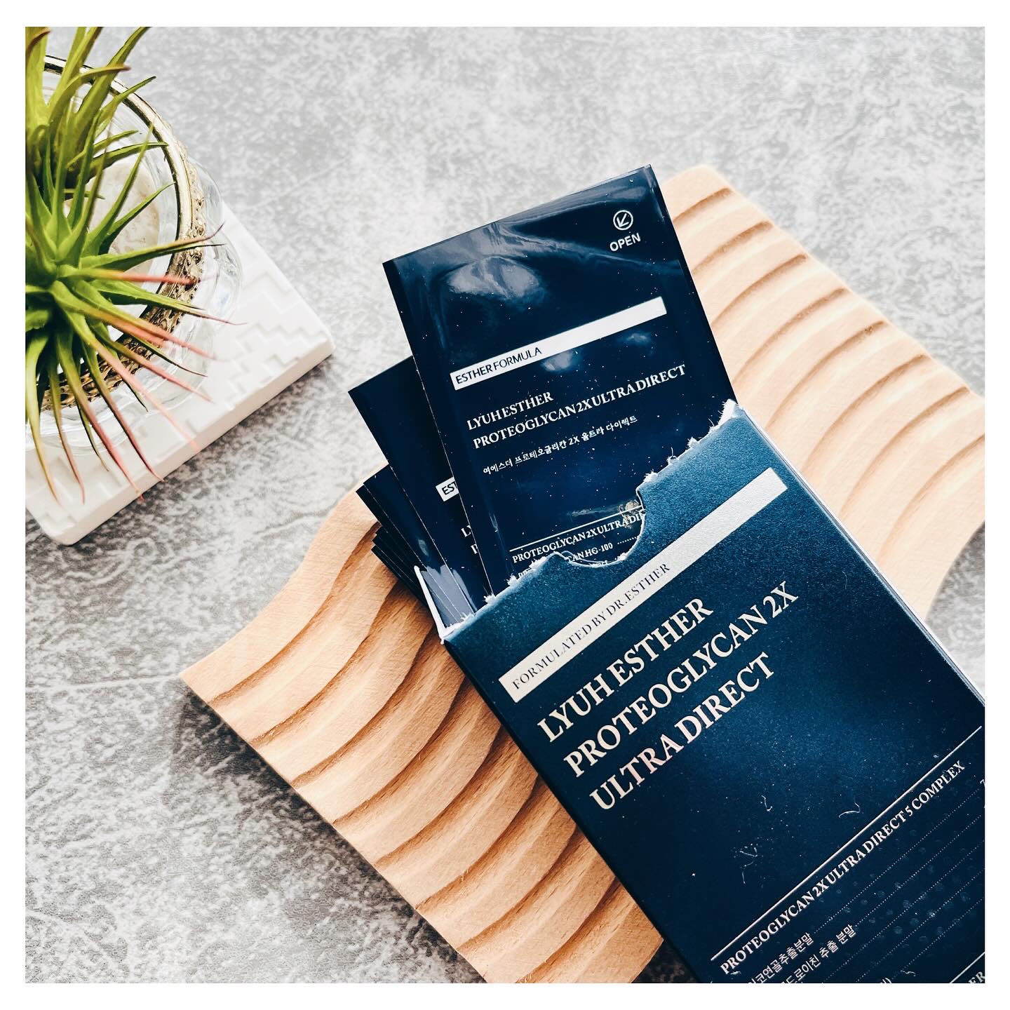 ヨエスタープロテオグリカン2x　ウルトラダイレクト/ESTHER FORMULA/健康サプリメントを使ったクチコミ（2枚目）