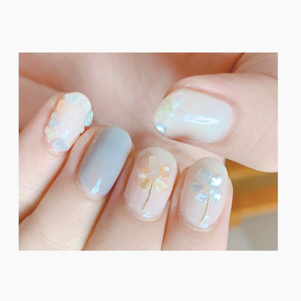 ワイヤーネイル/セリア/ネイルチップ・パーツを使ったクチコミ（2枚目）