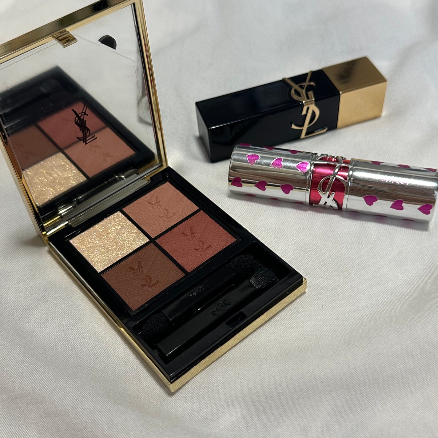 クチュール ミニ クラッチ/YVES SAINT LAURENT BEAUTE/アイシャドウパレットを使ったクチコミ(5枚目)