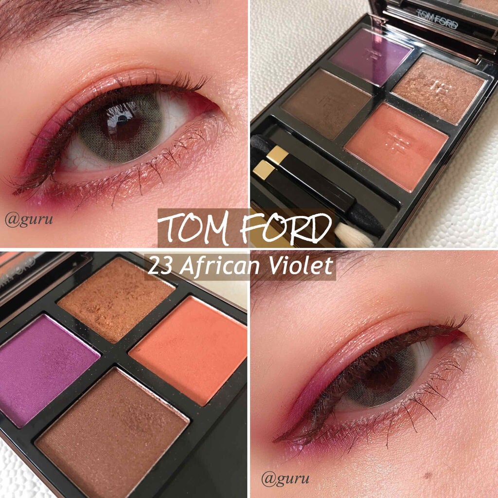 アイ カラー クォード/TOM FORD BEAUTY/アイシャドウパレットを使ったクチコミ(1枚目)