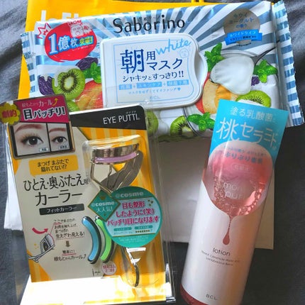 目ざまシート フレッシュ果実のホワイトタイプ/サボリーノ/シートマスク・パックを使ったクチコミ(1枚目)