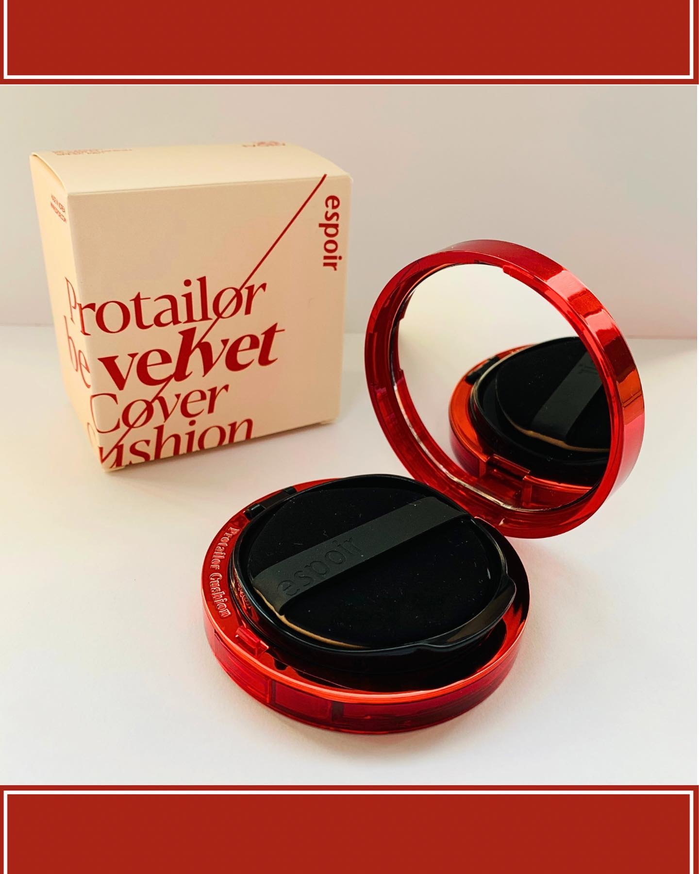 プロテーラービーベルベットカバークッション/espoir/クッションファンデーションを使ったクチコミ（2枚目）