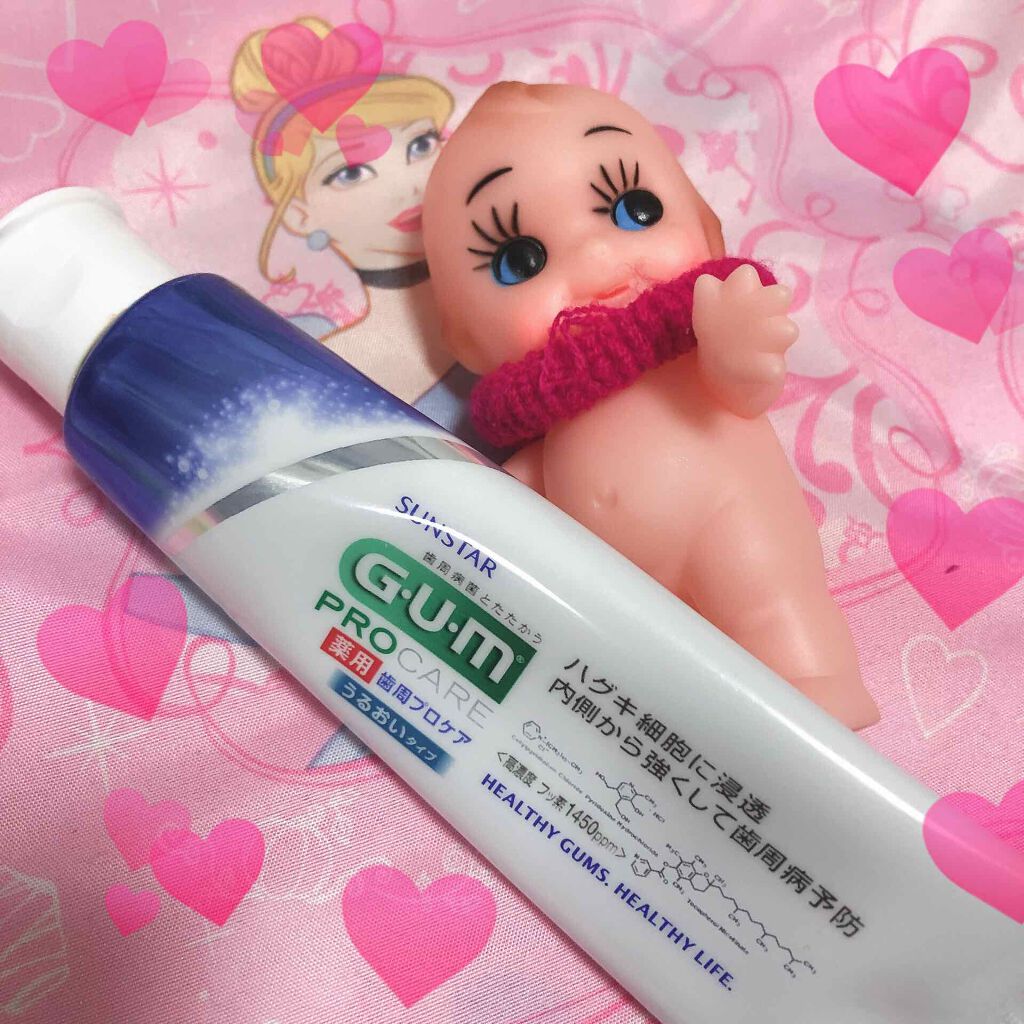 お口に潤いを与えてくれる👮‍♂️歯磨き粉💞

ＧＵM 歯周プロケア　
［うるおいケア］🏊‍♂️

こちらの良い所は、歯磨きしてる時も　しおわった後もお口にうるおいを与えてくれます。🐵

ミント感にクセはなく、辛すぎず　長時間リラック