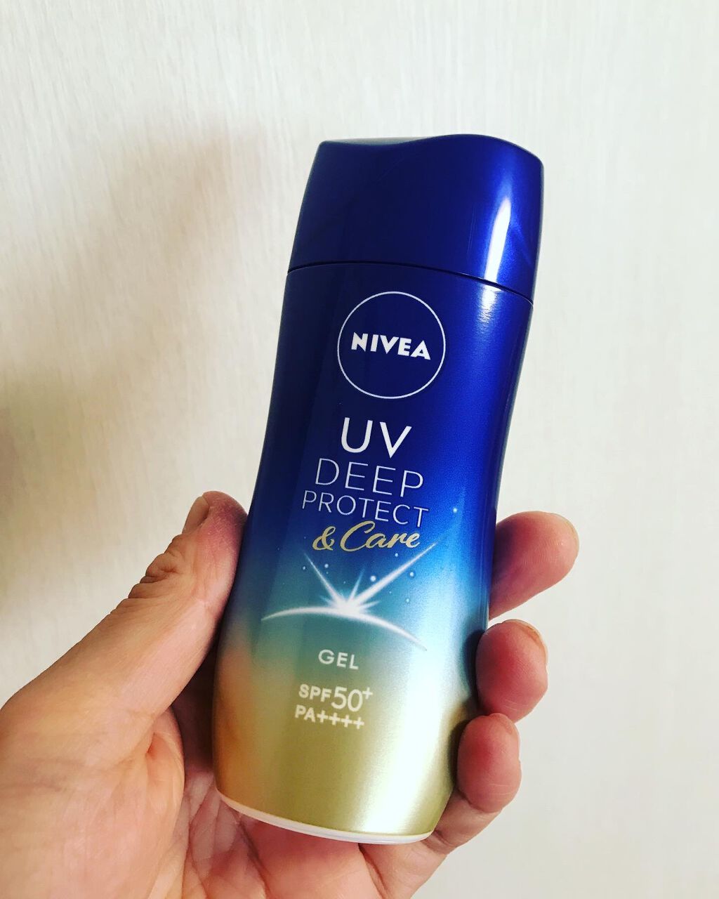 ニベアUV ディープ プロテクト＆ケア ジェル/ニベア/日焼け止めジェルを使ったクチコミ（1枚目）