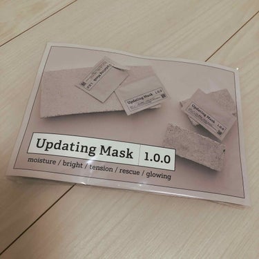 Updating Mask 1.0.0 5タイプセット 1セット5枚入り/meol/シートマスク・パックを使ったクチコミ（1枚目）