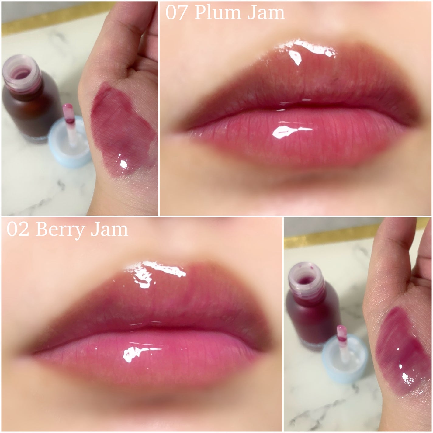 ジューシーベリープランピングリップオイル/TOCOBO/リップグロスを使ったクチコミ(4枚目)