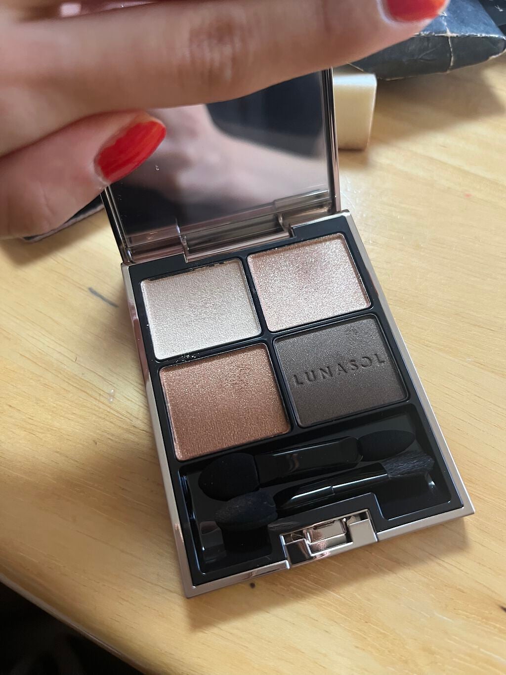 アイカラーレーション/LUNASOL/アイシャドウパレットを使ったクチコミ(2枚目)