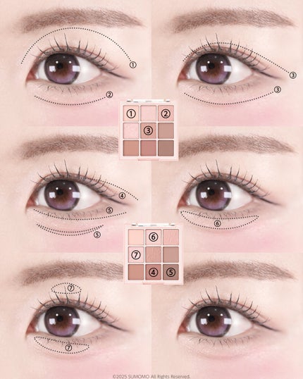 シャドウパレット/dasique/アイシャドウパレットを使ったクチコミ(1枚目)