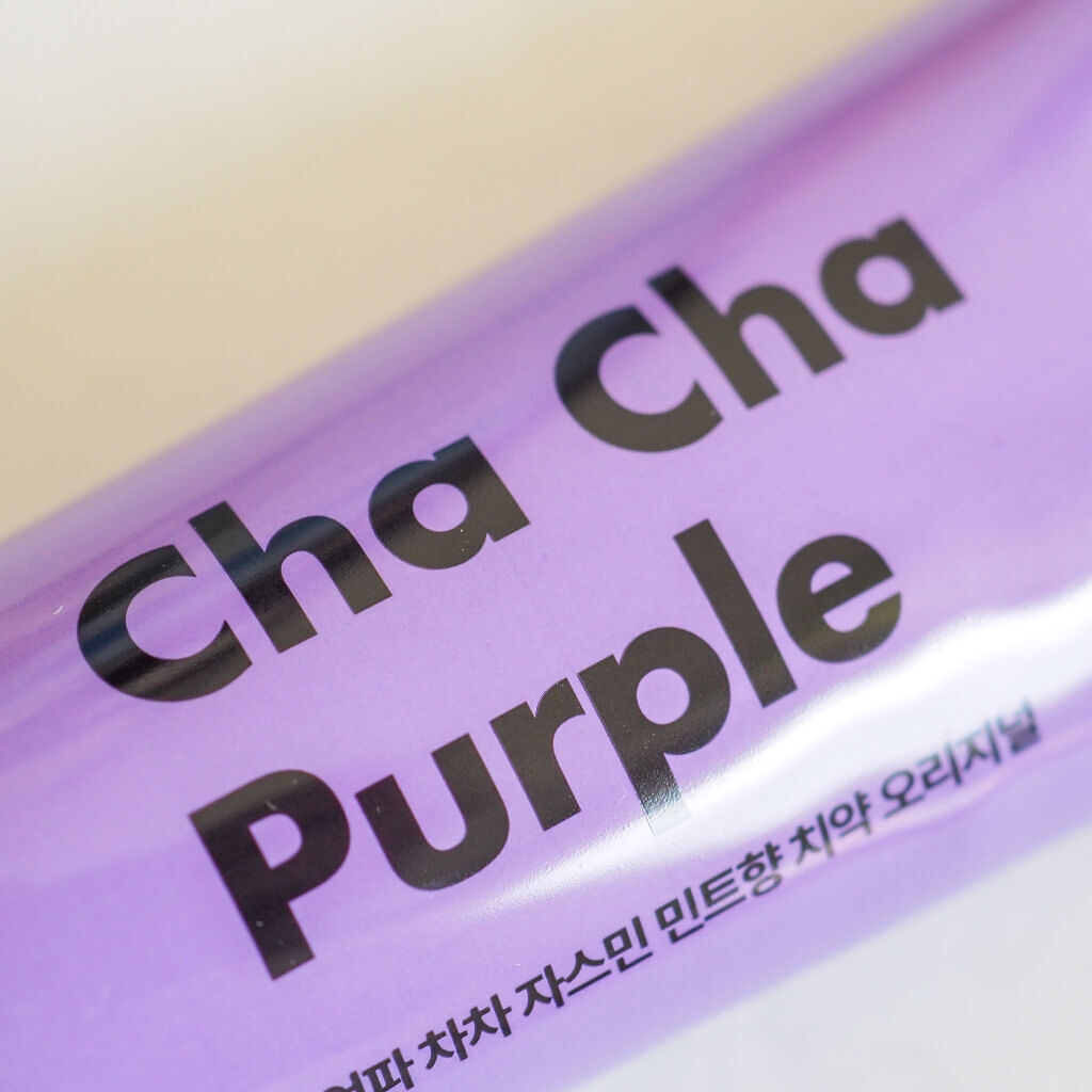 Cha Cha Charcoal Jasmin Mint Toothpaste/chacha/歯磨き粉を使ったクチコミ（3枚目）