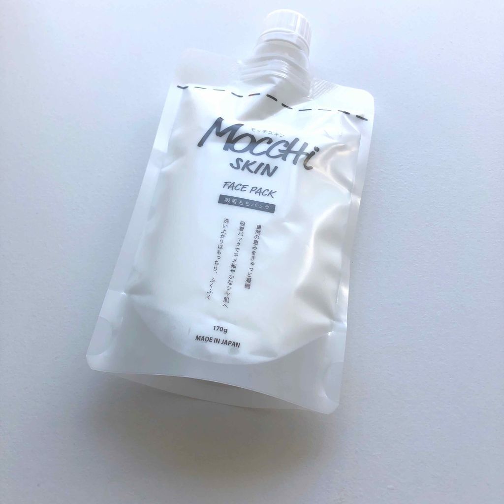 モッチスキン吸着もちパック/MoccHi SKIN/洗い流すパック・マスクを使ったクチコミ(1枚目)