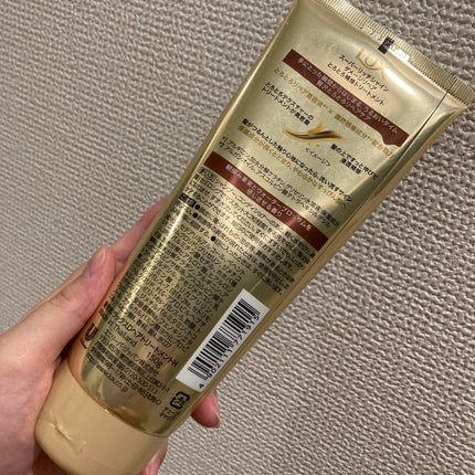 スーパーリッチシャイン ダメージリペア とろとろ補修トリートメント/LUX/洗い流すヘアトリートメントを使ったクチコミ(3枚目)