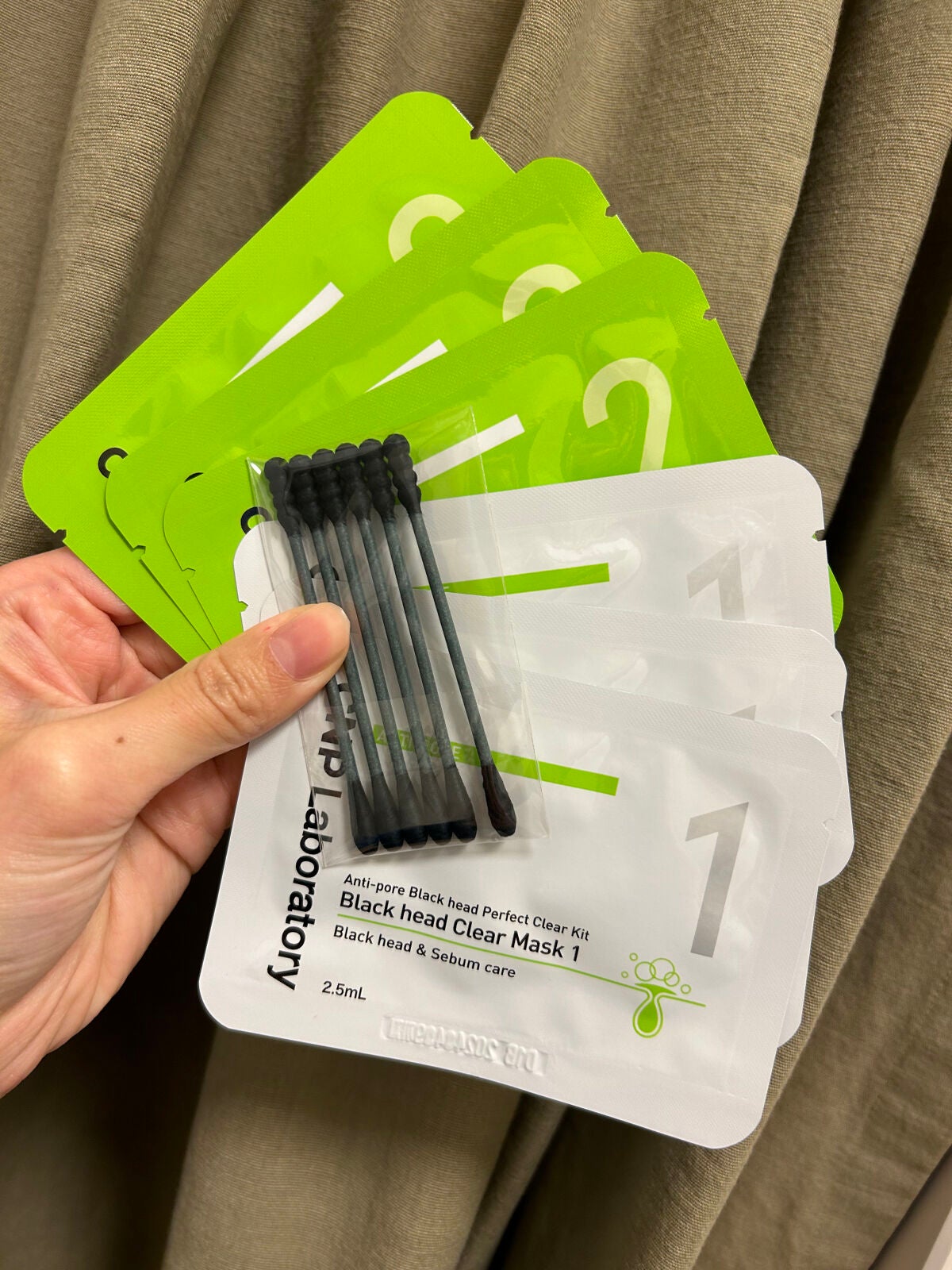 アンチポアブラックヘッドパーフェクトクリアキット/CNP Laboratory/シートマスク・パックを使ったクチコミ(2枚目)