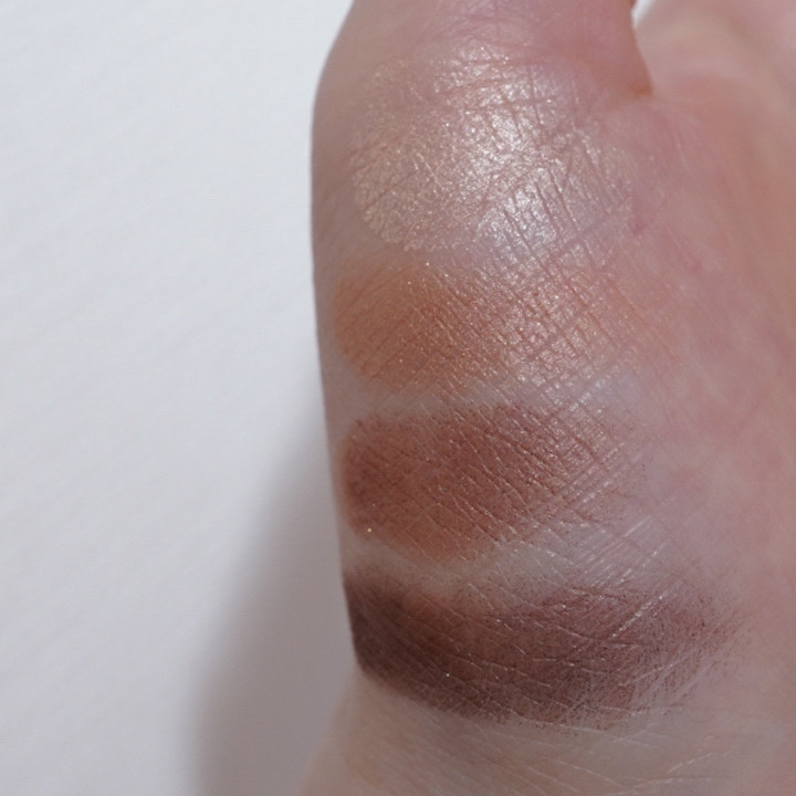 スキニーリッチシャドウ/excel/アイシャドウパレットを使ったクチコミ（2枚目）